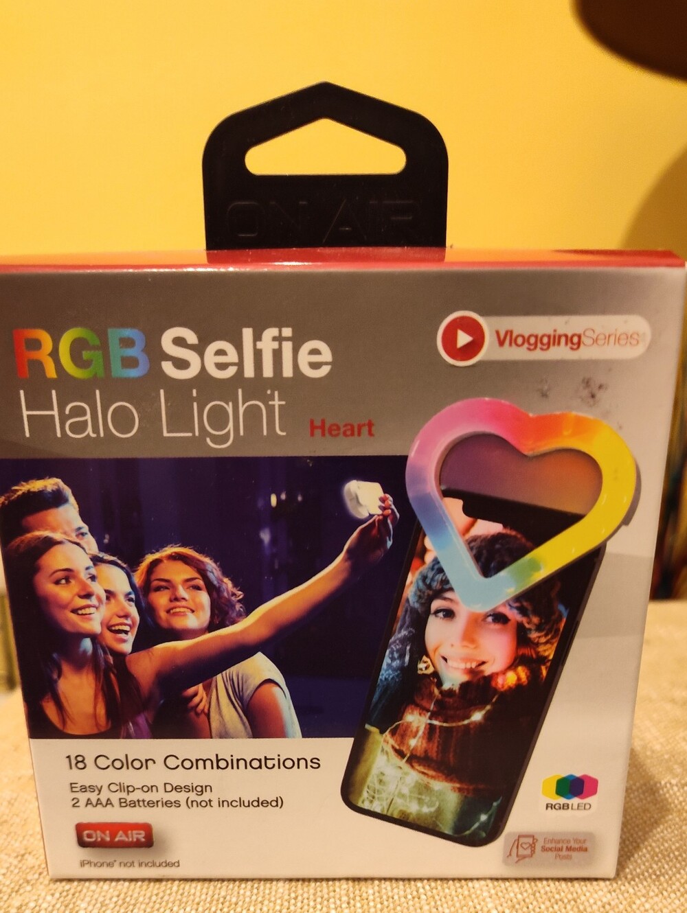 RGB Selfie Halo Light